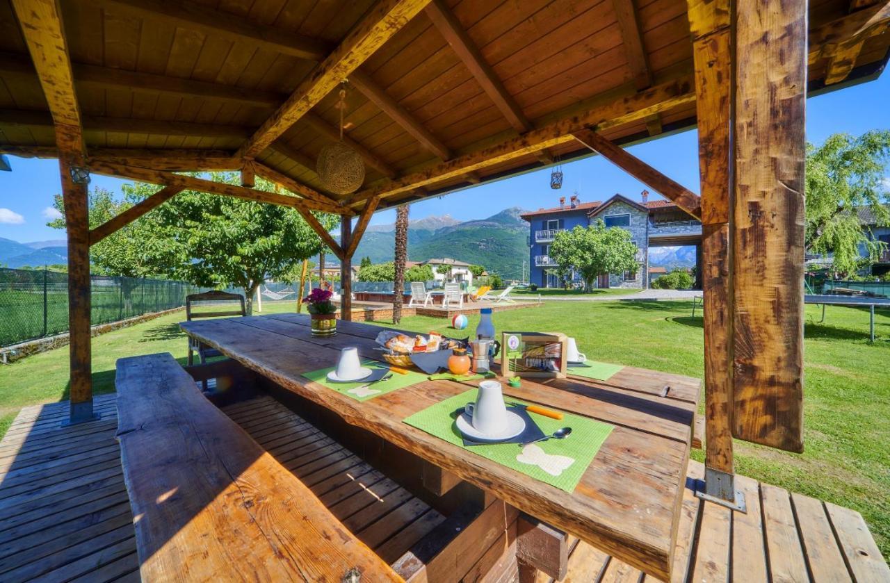 B&B Zia Vivina Sorico Exteriör bild