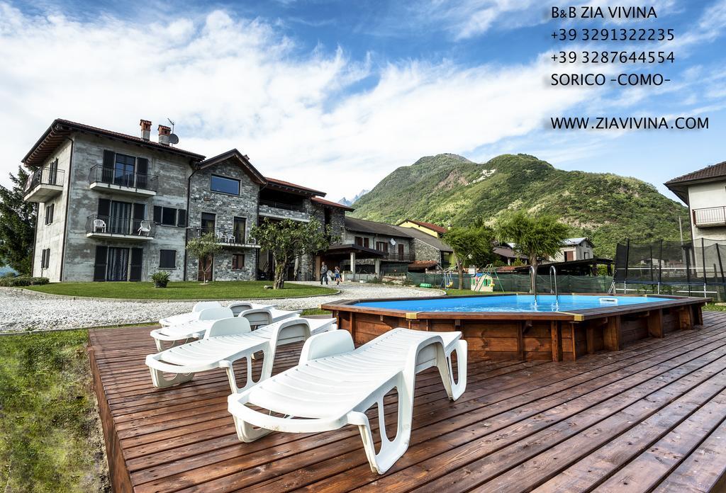 B&B Zia Vivina Sorico Exteriör bild